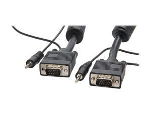 StarTech.com MXTHQMM30A 30 ft. Coax High Resolution Monitor VGA Cable with Audio StarTech.com MXTHQMM30A 30 ft. Coax High Resolution Monitor VGA Cable with Audio