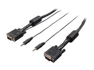 StarTech.com MXTHQMM50A 50 ft. Coax High Resolution Monitor VGA Cable with Audio StarTech.com MXTHQMM50A 50 ft. Coax High Resolution Monitor VGA Cable with Audio