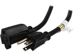 StarTech.com PAC10125 25 ft Power Extension Cord - NEMA 5-15R to NEMA 5-15P - 16 AWG Power Extension Cable Cord - 125 Volts at 13 Amps - SJT - 25ft