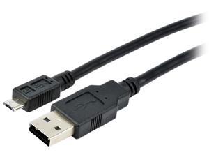 ProHT 09716 Black USB 2.0 to Micro USB Charge and Sync Cable