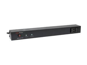 CyberPower RKBS15S2F12R 15 ft. Total: 14 (2 x Front, 12 x Rear) Outlets 3600 J Surge Suppressor CyberPower RKBS15S2F12R 15 ft. Total: 14 (2 x Front, 12 x Rear) Outlets 3600 J Surge Suppressor