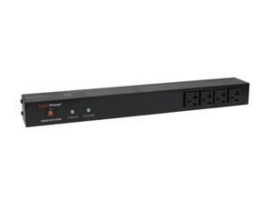CyberPower RKBS20ST4F8R 15 ft. 12 (4 x Front + 8 x Rear) Outlets 1,800 J Surge Suppressor CyberPower RKBS20ST4F8R 15 ft. 12 (4 x Front + 8 x Rear) Outlets 1,800 J Surge Suppressor