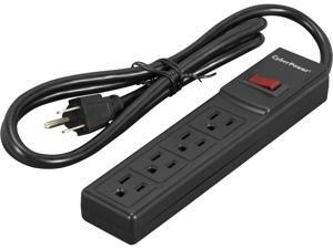 CyberPower CSB404 4 Feet 4 Outlets 450 joule Surge Suppressor CyberPower CSB404 4 Feet 4 Outlets 450 joule Surge Suppressor
