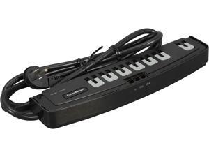 CyberPower CSP706T 6 Feet, 7 Outlets, 1650 Joules Surge Suppressor CyberPower CSP706T 6 Feet, 7 Outlets, 1650 Joules Surge Suppressor