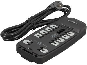 CyberPower CSP1008T 8 Feet, 10 Outlets, 2850 Joules Surge Suppressor CyberPower CSP1008T 8 Feet, 10 Outlets, 2850 Joules Surge Suppressor