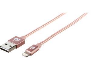 IOGEAR GAUL01-RG 3.3ft Premium Nylon Lightning Cable, Apple MFi Certified for iPhone Chargers, iPhone Xs/XS Max/XR/X / 8/8 Plus / 7/7 Plus / 6/6 Plus / 5s, iPad Pro Air 2, and More Rose Gold - 1 Pack IOGEAR GAUL01-RG 3.3ft Premium Nylon Lightning Cable, Apple MFi Certified for iPhone Chargers, iPhone Xs/XS Max/XR/X / 8/8 Plus / 7/7 Plus / 6/6 Plus / 5s, iPad Pro Air 2, and More Rose Gold - 1 Pack