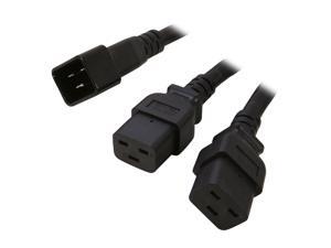 Tripp Lite Model P036-006-2C19 6 ft. AC Power Splitter Cable