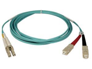 Tripp Lite N816-10M 10Gb Duplex Multimode 50/125 OM3 LSZH Fiber Patch Cable (LC/SC) - Aqua, 10M (33-ft.) Tripp Lite N816-10M 10Gb Duplex Multimode 50/125 OM3 LSZH Fiber Patch Cable (LC/SC) - Aqua, 10M (33-ft.)