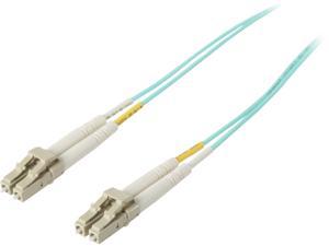 Fiber Patch Cable LC to LC OM3 10Gb/Gigabit Multi-Mode Jumper Duplex 50/125 LSZH Fiber Optic Cord for SFP Transceiver 6.5ft 2-Meter Computer Fiber Networks and Fiber Test Equipment 