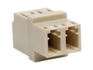 Tripp Lite Duplex Multimode Fiber Optic Coupler, LC/LC