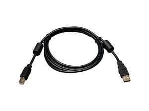 Tripp Lite 3-ft. USB2.0 A/B Gold Device Cable with Ferrite Chokes (A Male to B Male)