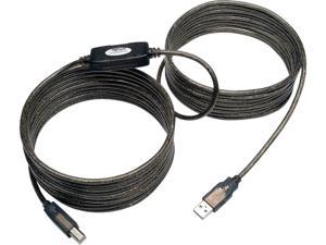 Tripp Lite 25ft. High-Speed USB2.0 A/B Active Device Cable (A Male to B Male)