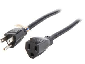 Tripp Lite Heavy-Duty Power Extension Cord, 15A, 14AWG (NEMA 5-15P to NEMA 5-15R), 6-ft. (P024-006)
