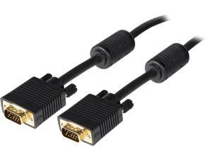 Tripp Lite P502-035 35 ft. Black SVGA/VGA Monitor Gold Cable with RGB Coax