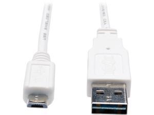 Tripp Lite UR050-003-WH USB Data Transfer/Power Cable Tripp Lite UR050-003-WH USB Data Transfer/Power Cable