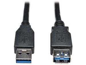 Tripp Lite U324-006-BK Black SuperSpeed Extension Cable AA Tripp Lite U324-006-BK Black SuperSpeed Extension Cable AA