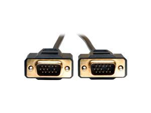 Tripp Lite P512-015 15 ft. VGA Monitor Gold Cable Molded Shielded HD15
