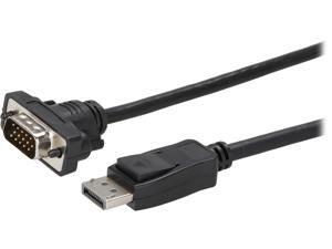 Tripp Lite DisplayPort to Active VGA Cable Adapter, DP with Latches to HD-15 Adapter (M/M), 6-ft. (P581-006-VGA) Tripp Lite DisplayPort to Active VGA Cable Adapter, DP with Latches to HD-15 Adapter (M/M), 6-ft. (P581-006-VGA)