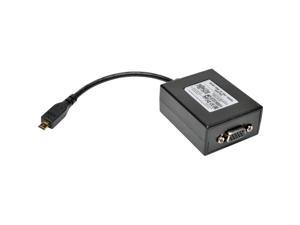 Tripp Lite Micro HDMI to VGA + Audio Converter Adapter for Smartphones/Tablets/Ultrabooks - 1080p (P131-06N-MICROA) Tripp Lite Micro HDMI to VGA + Audio Converter Adapter for Smartphones/Tablets/Ultrabooks - 1080p (P131-06N-MICROA)
