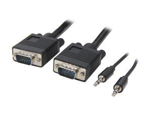 BYTECC SVST-50 50 ft. SVGA w/3.5mm Stereo male to male Cable