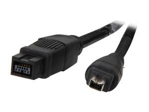 BYTECC FW9403K 3 ft. 9pin to 4pin FireWire 800(IEEE1394b) Cable Male to Male