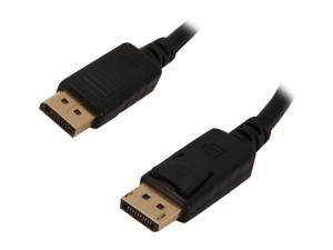 BYTECC DP-03K 3 ft. Black DisplayPort Male to Male Audio / Video Male to Male