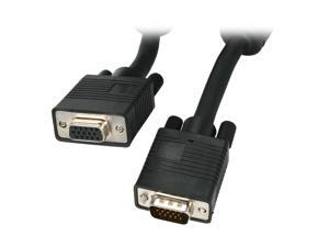BYTECC VGA-25MF 25 ft. VGA Male to VGA Female Cable with Ferrites