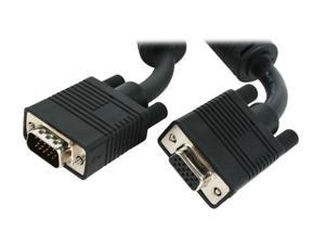 BYTECC VGA-100MF 100 ft. VGA Male to VGA Female Cable with Ferrites