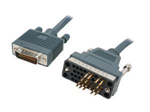 BYTECC Model CAB-V35MT-3M 10 ft. CISCO Router cable HD60/V.35 Male to Male Male to Male BYTECC Model CAB-V35MT-3M 10 ft. CISCO Router cable HD60/V.35 Male to Male Male to Male