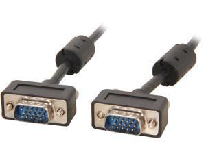 BYTECC SSVGA-6 6 ft. Micro SVGA Male Cable to Micro SVGA Male Cable HD15 with Ferrite Core
