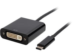 BYTECC UTC-DVI005MF USB Type-C™ to DVI-D Adapter Converter (by DP Alt Mode) USB-C to DVI 1080p Resolustion