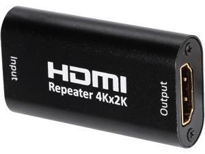 BYTECC HMK-REPEATER HDMI 4K2K Repeater Signal Amplifer Booster Adapter Extender Up To 40 Meters Transmission Distance