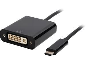 BYTECC DP-DVI005MF DisplayPort Male to DVI Female Cable Adapter 0.5 ft. (6") w/IC