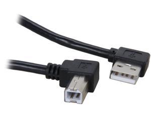 C2G/Cables To Go 28110 2m USB 2.0 Right Angled A to B M/M