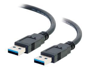 C2G 54170 USB Cable - USB 3.0 A to A Cable M/M, Black (3.3 Feet, 1 Meter) C2G 54170 USB Cable - USB 3.0 A to A Cable M/M, Black (3.3 Feet, 1 Meter)