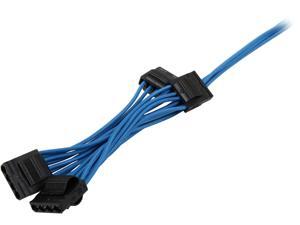 Cable Length: 0.8m, Color: 5pcs Computer Cables GPU PCI-e 6Pin Male 1 to 3 SATA Power Supply Cable Multiplier for Corsair AXi Series AX1500i AX1200i AX860i AX760i Modular PSU