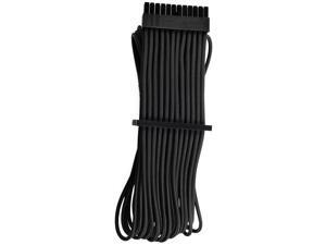 Corsair CP-8920229 2 ft. Premium Individually Sleeved ATX 24-Pin Cable Type 4 Gen 4 - Black Corsair CP-8920229 2 ft. Premium Individually Sleeved ATX 24-Pin Cable Type 4 Gen 4 - Black