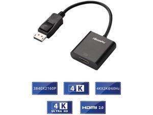 XtremPro 11164 Displayport to HDMI Adapter 2.0, 4K DP to HDMI Adapter, Supports displays 4K, UHD, 4K2K 3840x2160@60Hz, Up to 6 Displays - Black XtremPro 11164 Displayport to HDMI Adapter 2.0, 4K DP to HDMI Adapter, Supports displays 4K, UHD, 4K2K 3840x2160@60Hz, Up to 6 Displays - Black