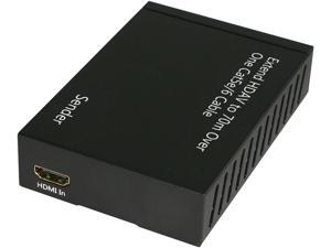 XtremPro 61002 HDBaset HDMI Extender w/IR Over a Single Cat5e/6 Ethernet Cable up to 230ft (70M) Supports Resolutions up to 1080p, 3D, and HDCP, HD, Long Range, Built in IR for Remote Control - Black XtremPro 61002 HDBaset HDMI Extender w/IR Over a Single Cat5e/6 Ethernet Cable up to 230ft (70M) Supports Resolutions up to 1080p, 3D, and HDCP, HD, Long Range, Built in IR for Remote Control - Black