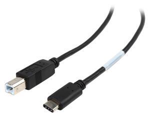Tripp Lite U040-006 6 ft. Black USB 2.0 Hi-Speed Cable (B Male to USB Type-C Male)