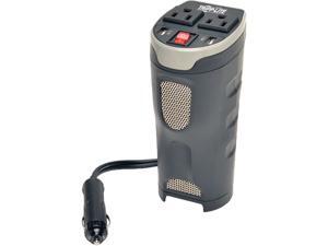 Tripp Lite 200W Car Power Inverter with 2 Outlets & 2 USB Charging Ports, Cup Holder Design (PV200CUSB)