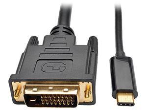Tripp Lite USB C to DVI Adapter Converter Cable 1080p Type C to DVI 16ft (U444-016-D) Tripp Lite USB C to DVI Adapter Converter Cable 1080p Type C to DVI 16ft (U444-016-D)