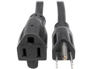 Tripp Lite Heavy-Duty Power Extension Cord, 15A, 14 AWG (NEMA 5-15P to NEMA 5-15R), 25 ft. (P024-025)