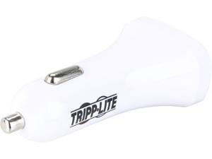Tripp Lite U280-C02-S2 Dual-Port USB Car Charger for Tablets and Cell Phones, 5V 4.8A (24W)