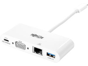 Tripp Lite USB C to VGA Multiport Adapter Converter Hub USB Type C to VGA (U444-06N-VGU-C)