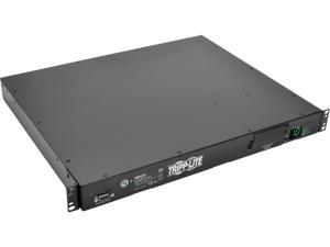 Tripp Lite Metered PDU with ATS, 200 – 240 V Outlets (10 C13), 2 C14 Inlets, 3.6 m Cords, 1U Rack-Mount Power, TAA (PDUMH15HVAT)