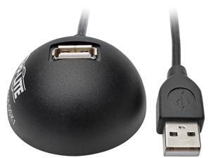 Tripp Lite 1-Port USB 2.0 Hi-Speed Desktop Extension Cable (M/F), USB Type-A, 5 ft. (U024-005-DSK1)