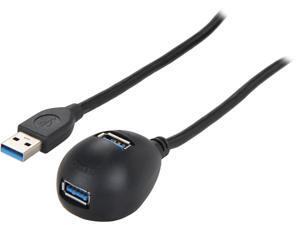 Tripp Lite 2-Port USB 3.0 SuperSpeed Desktop Extension Cable (M/2xF), 6 ft. (U324-006-DSK2) Tripp Lite 2-Port USB 3.0 SuperSpeed Desktop Extension Cable (M/2xF), 6 ft. (U324-006-DSK2)