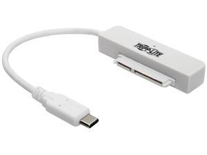 Tripp Lite 6in USB-C Gen 1 to SATA III Adapter w/ UASP 2.5-3.5" Hard Drives Tripp Lite 6in USB-C Gen 1 to SATA III Adapter w/ UASP 2.5-3.5" Hard Drives