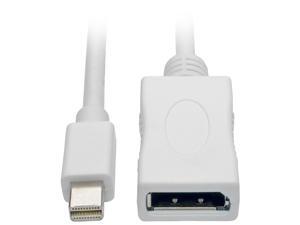 Tripp Lite 3 ft. Mini DisplayPort to DisplayPort Adapter Cable 4K x 2K M/F (P139-003-DP-V2B)